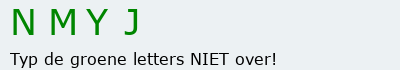 Bevestigingscode