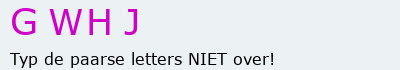 Bevestigingscode
