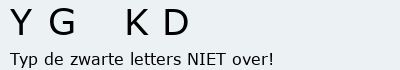 Bevestigingscode