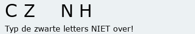 Bevestigingscode
