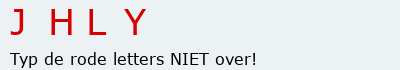 Bevestigingscode