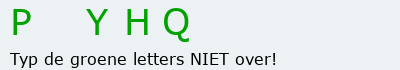 Bevestigingscode