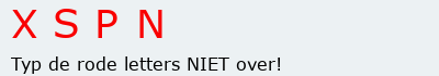 Bevestigingscode