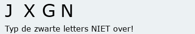 Bevestigingscode