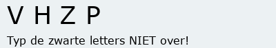 Bevestigingscode