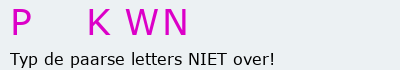 Bevestigingscode