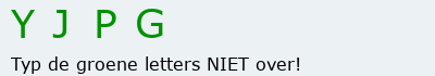 Bevestigingscode