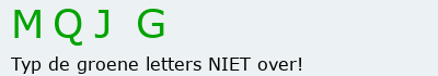 Bevestigingscode
