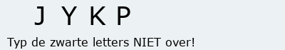 Bevestigingscode
