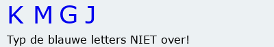 Bevestigingscode