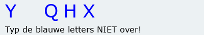 Bevestigingscode
