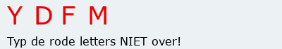 Bevestigingscode