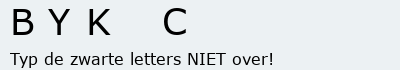 Bevestigingscode