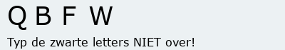 Bevestigingscode