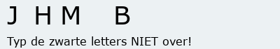Bevestigingscode