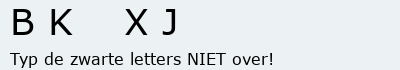 Bevestigingscode