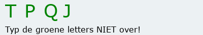Bevestigingscode