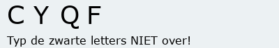 Bevestigingscode