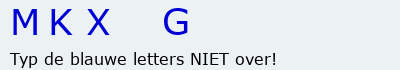 Bevestigingscode