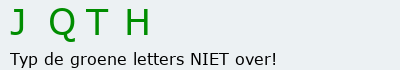 Bevestigingscode