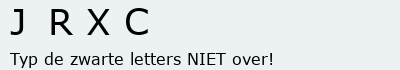 Bevestigingscode