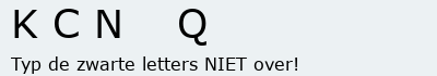 Bevestigingscode