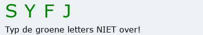 Bevestigingscode