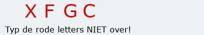 Bevestigingscode
