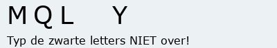 Bevestigingscode