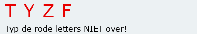 Bevestigingscode