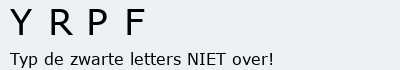 Bevestigingscode