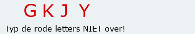 Bevestigingscode