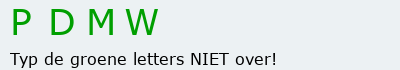 Bevestigingscode