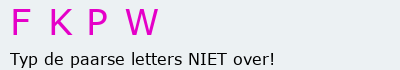 Bevestigingscode