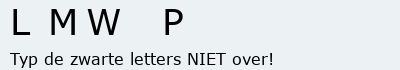 Bevestigingscode