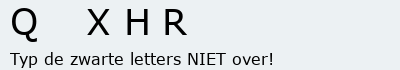 Bevestigingscode