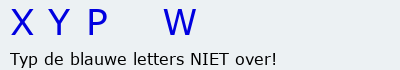 Bevestigingscode