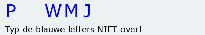 Bevestigingscode