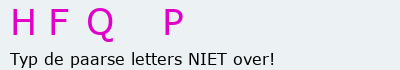 Bevestigingscode