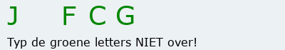 Bevestigingscode