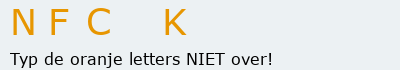 Bevestigingscode