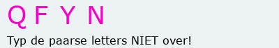 Bevestigingscode