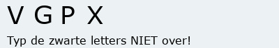 Bevestigingscode
