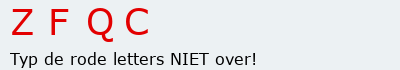 Bevestigingscode