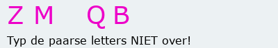 Bevestigingscode