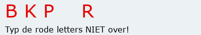 Bevestigingscode