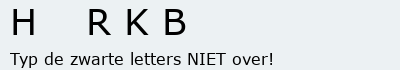 Bevestigingscode