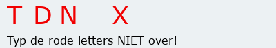 Bevestigingscode