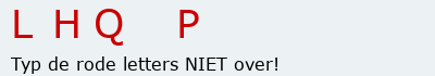 Bevestigingscode