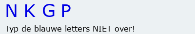 Bevestigingscode